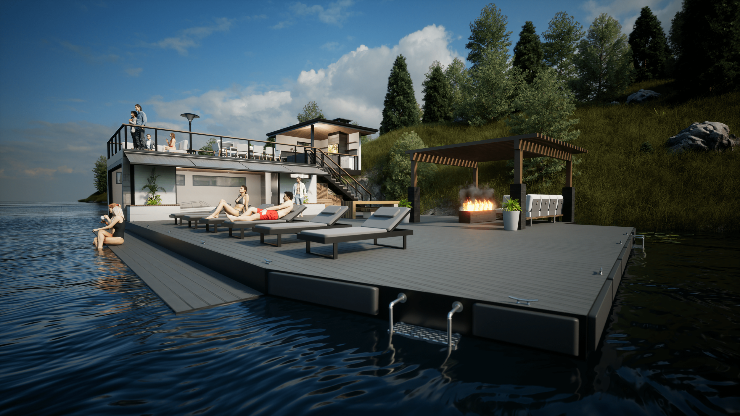 Lake Front Boathouse · Lake Oswego, OR, image 1 of 4