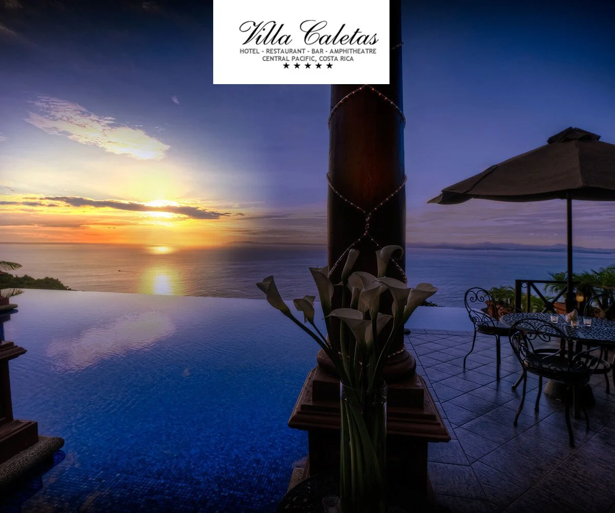 Hotel Villa Caletas overlooking the Pacific Ocean in Costa Rica