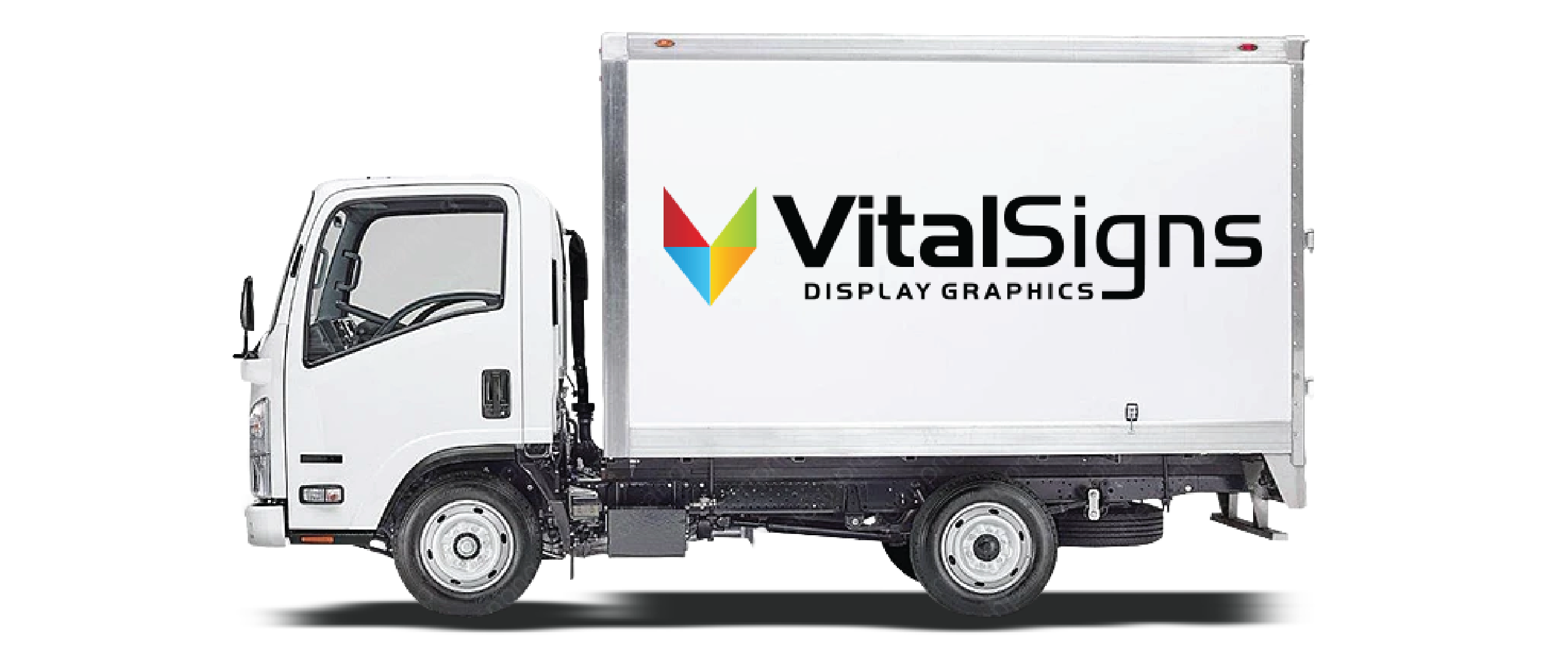 15' Box Truck, Basic logos $700 - $1200