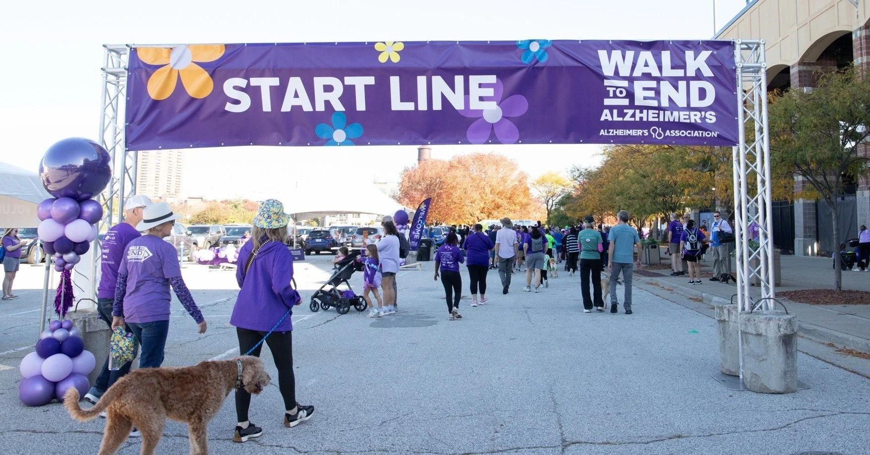 Sometimes, it's about more than just printing a banner. 💜
 
When the @alziowa learned their original banner wouldn't arrive in time for their Walk to End Alzheimer's event, our team was happy to step in and help! With a tight deadline and just a few
