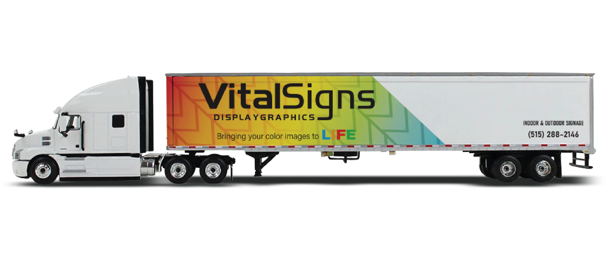 53' Trailer, Partial wrap $5000 - $7500