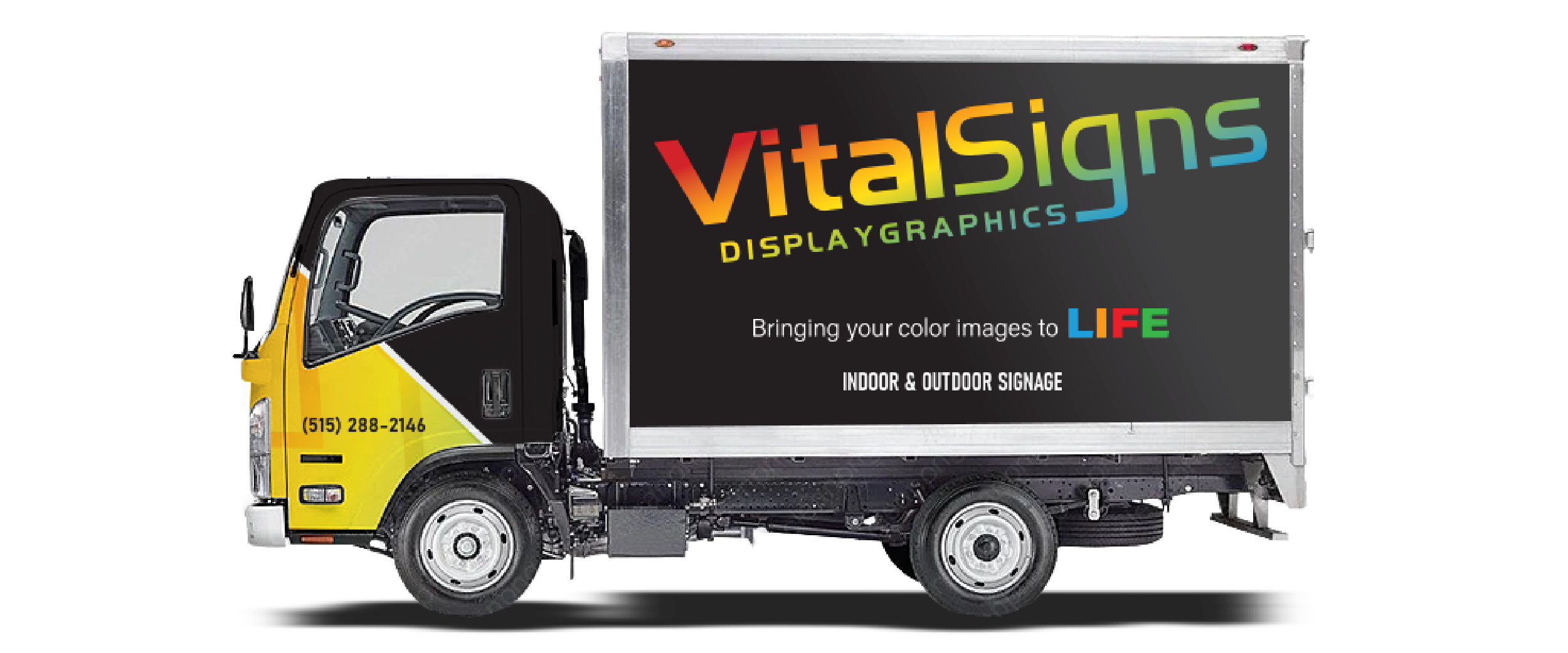 15' Box Truck, Full box Wrap $4500-$5500