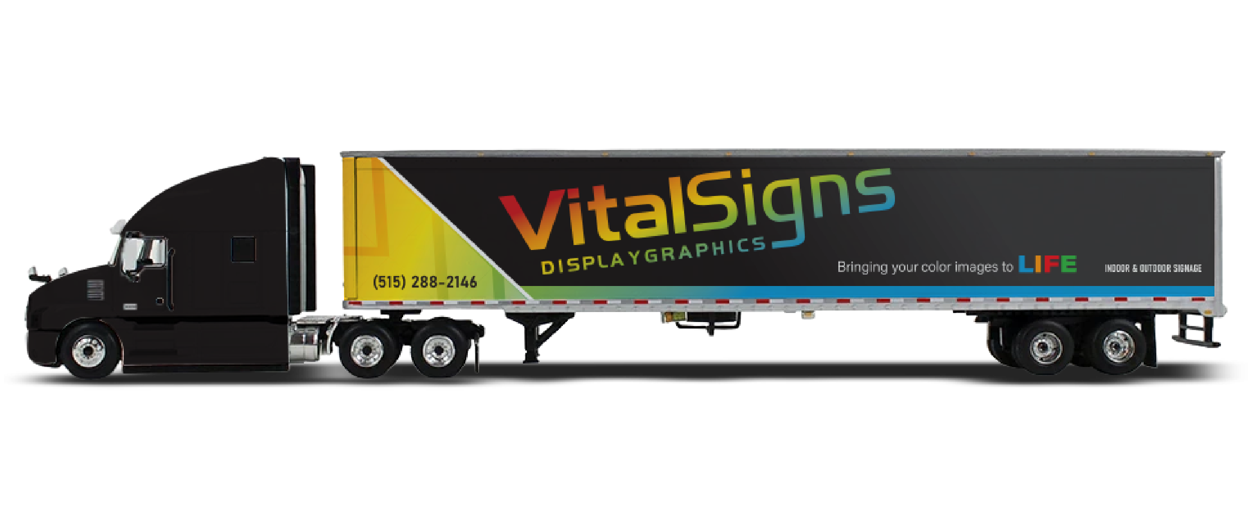 53' Trailer Full Wrap $9500 - $12000