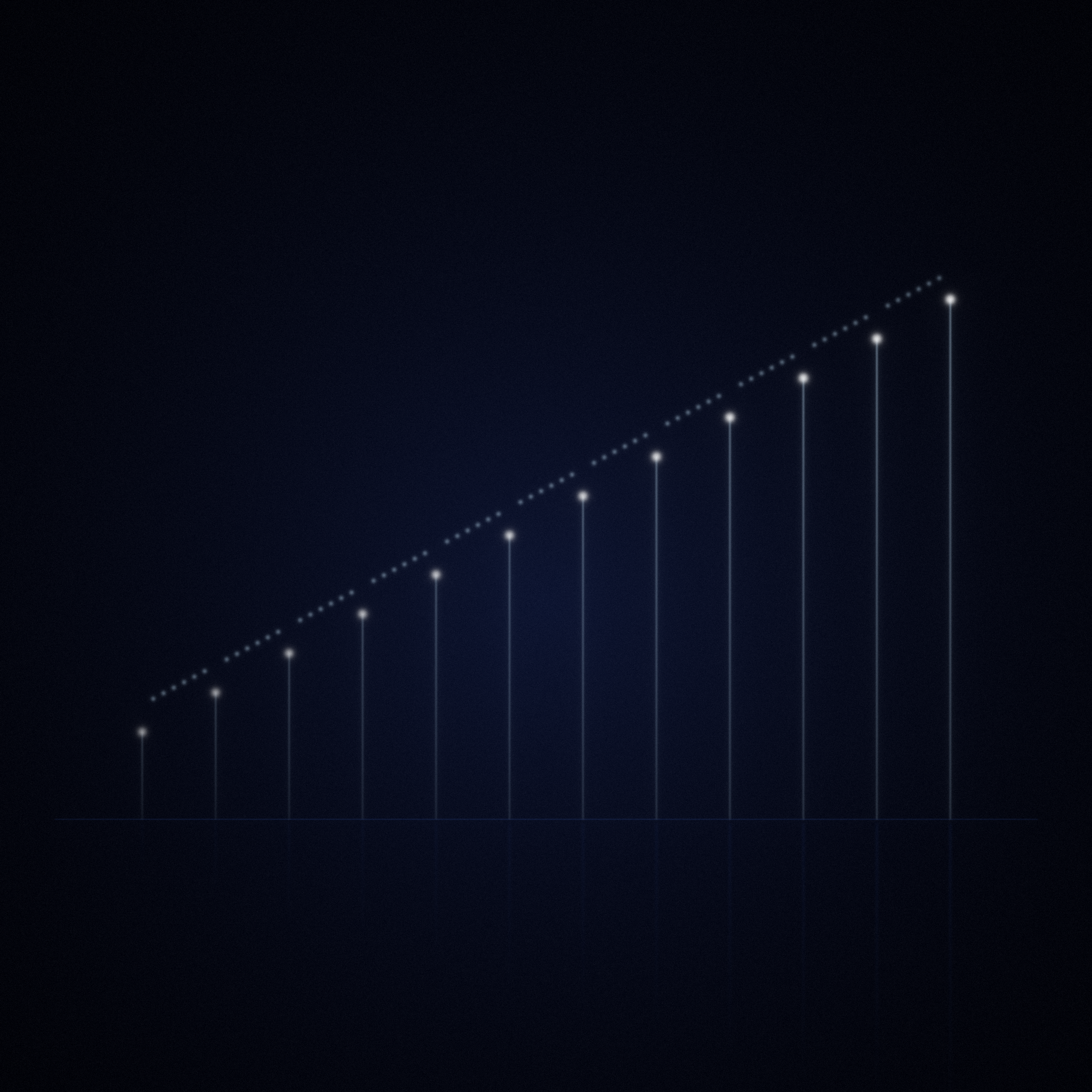 Abstract visual for capability story video production