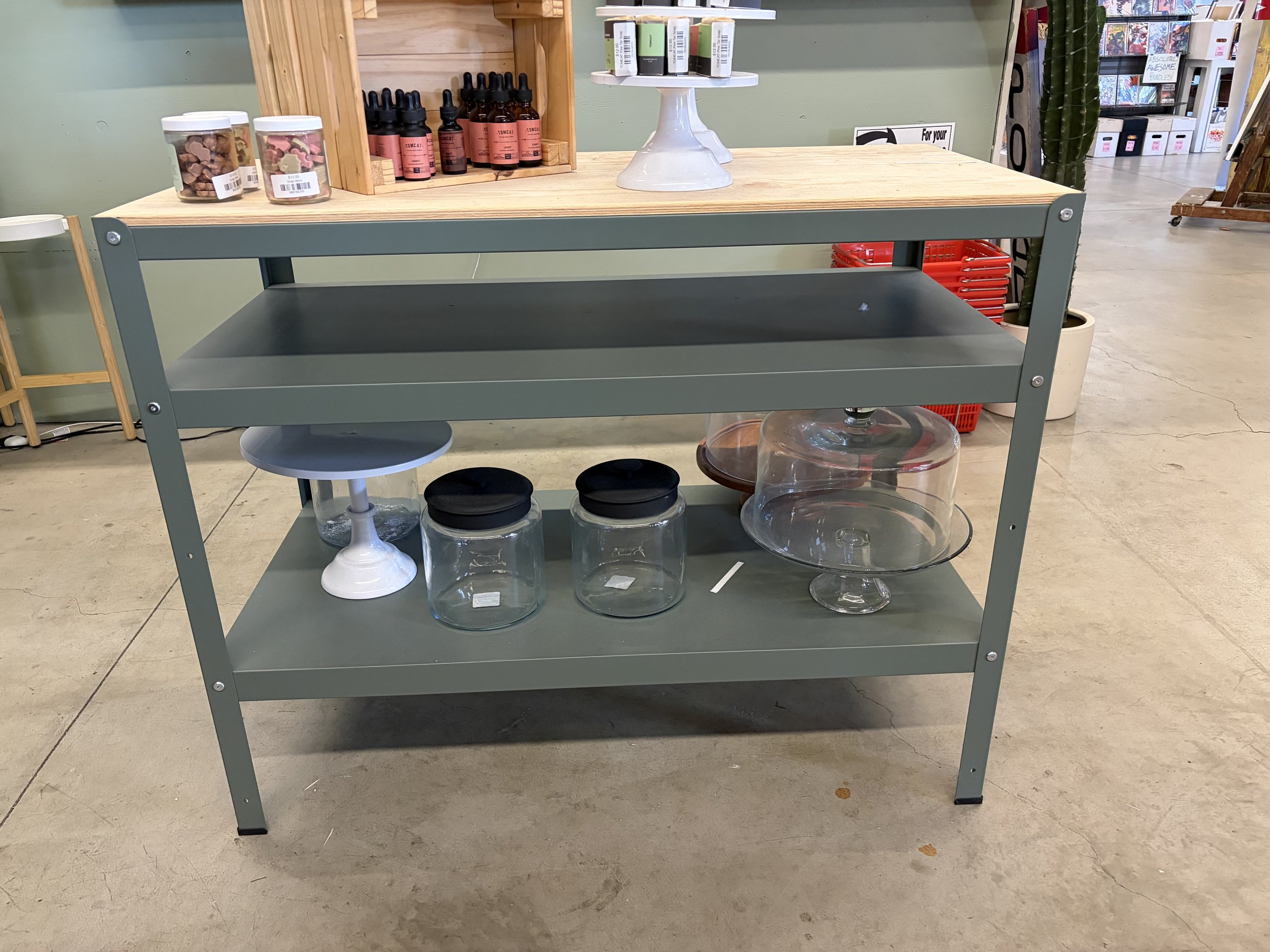 Bror Utility Shelf - Grey Green
