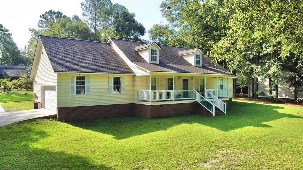 Four-bedroom, two-bathroom ranch-style home in the highly desirable Wiregrass Subdivision in Moultrie, Georgia.