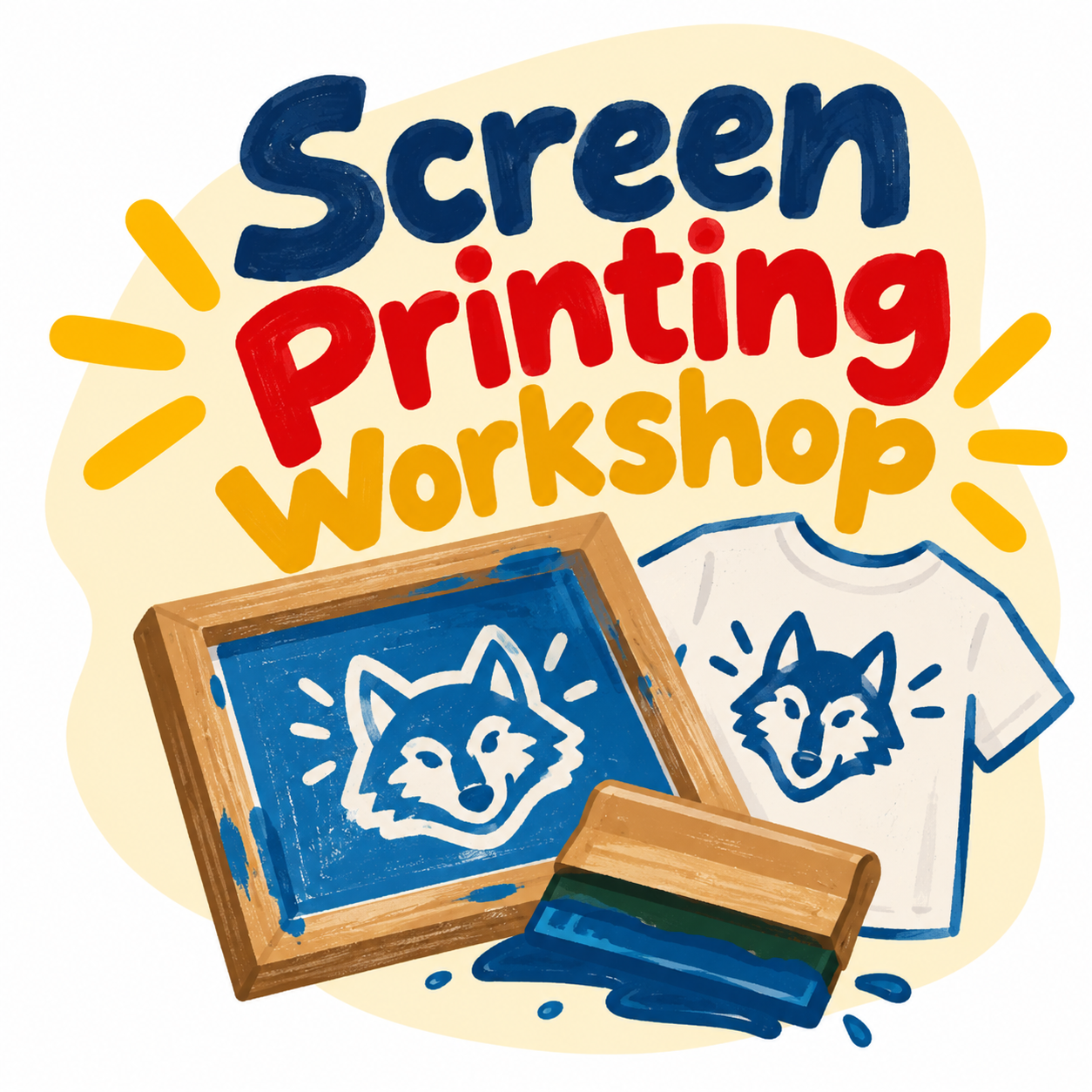 Get Creative for Gordon! Screen Printing Workshop