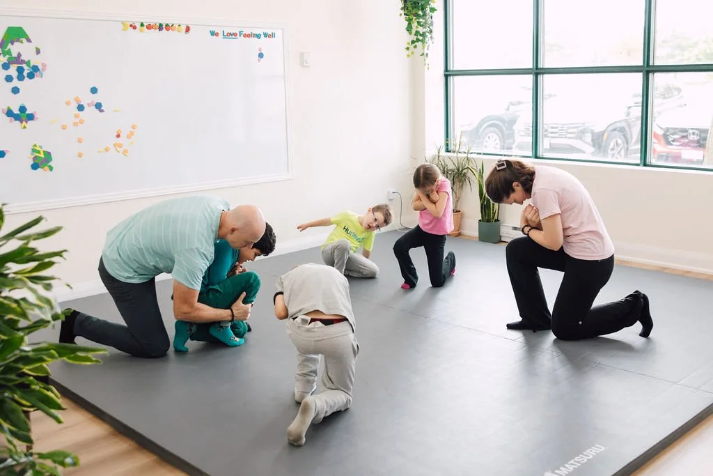 Special needs fitness, reflex integration exercises