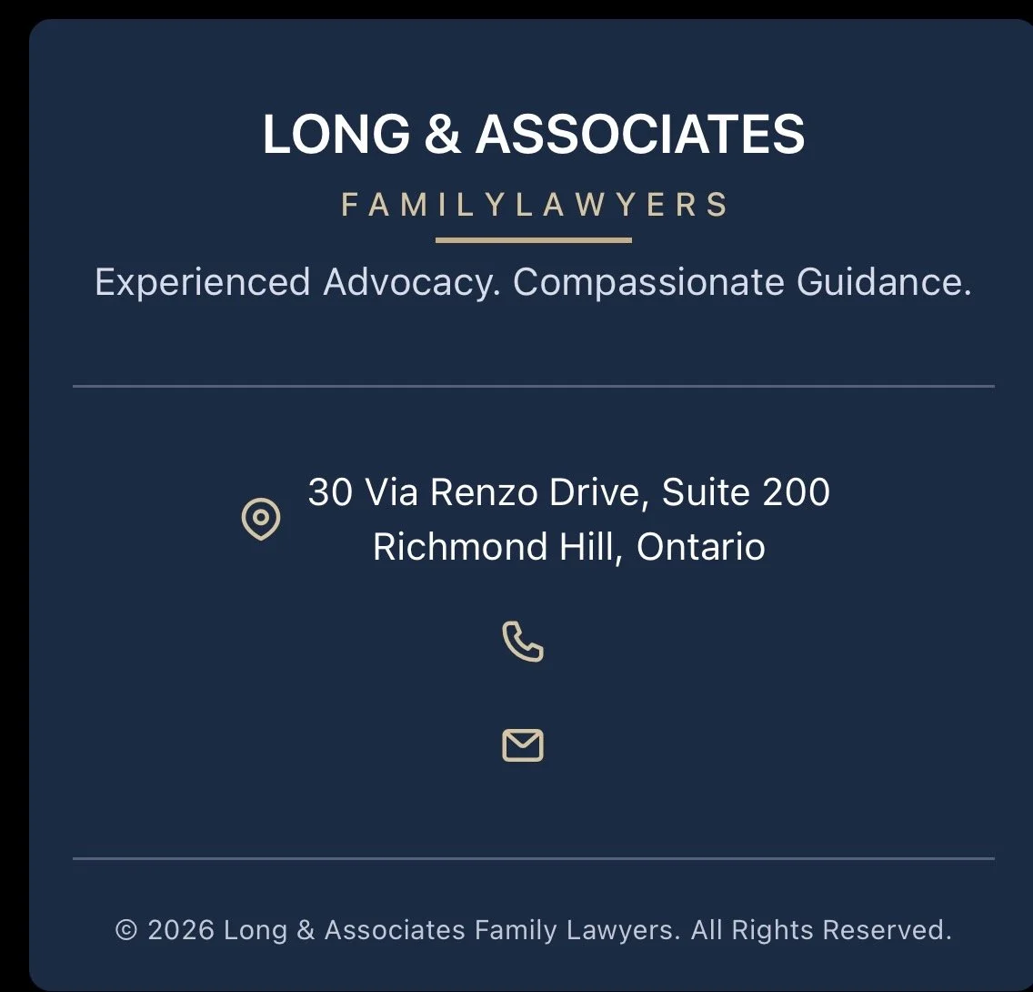 Experienced Markham GTA Family Law Team