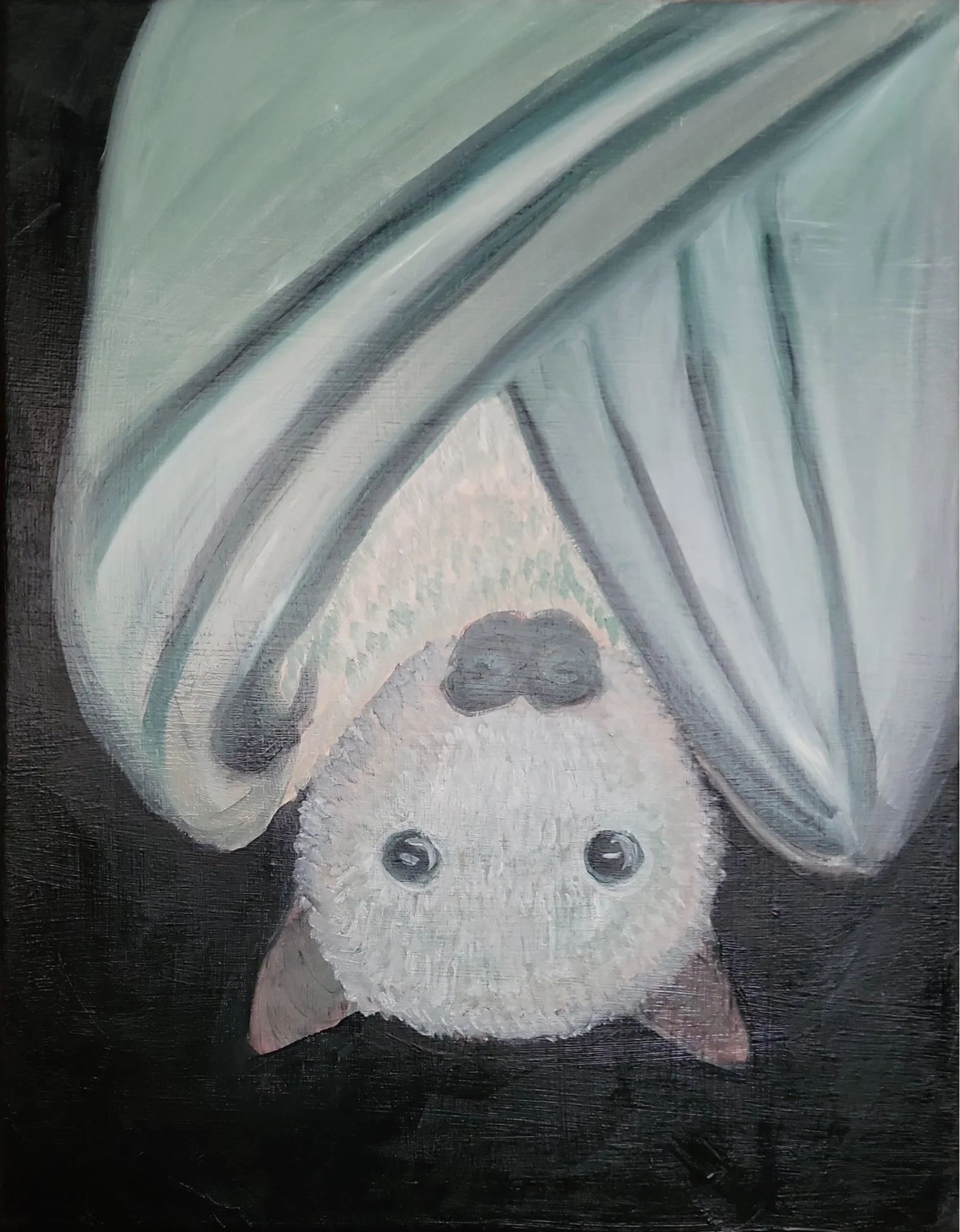Hanging Bat (Oil)