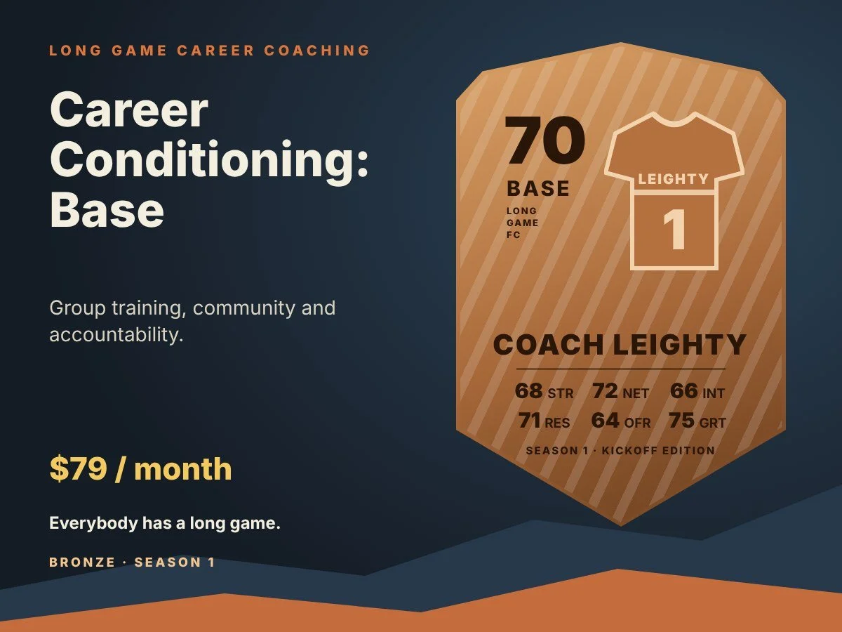 Career Conditioning: Base
