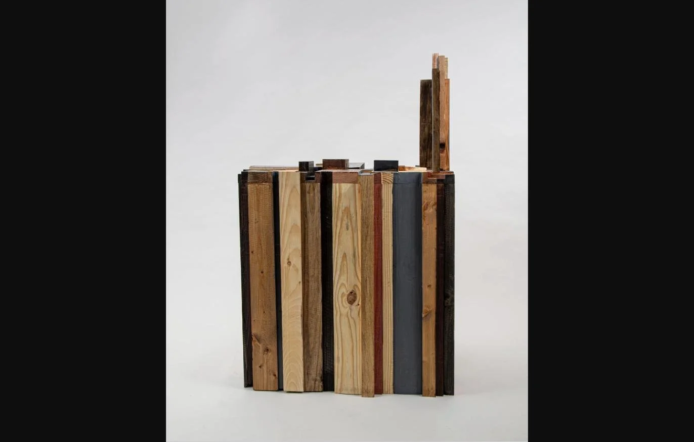 Towards Comfort Zone, 2021 — Wood, 38 x 24 x 20 in.