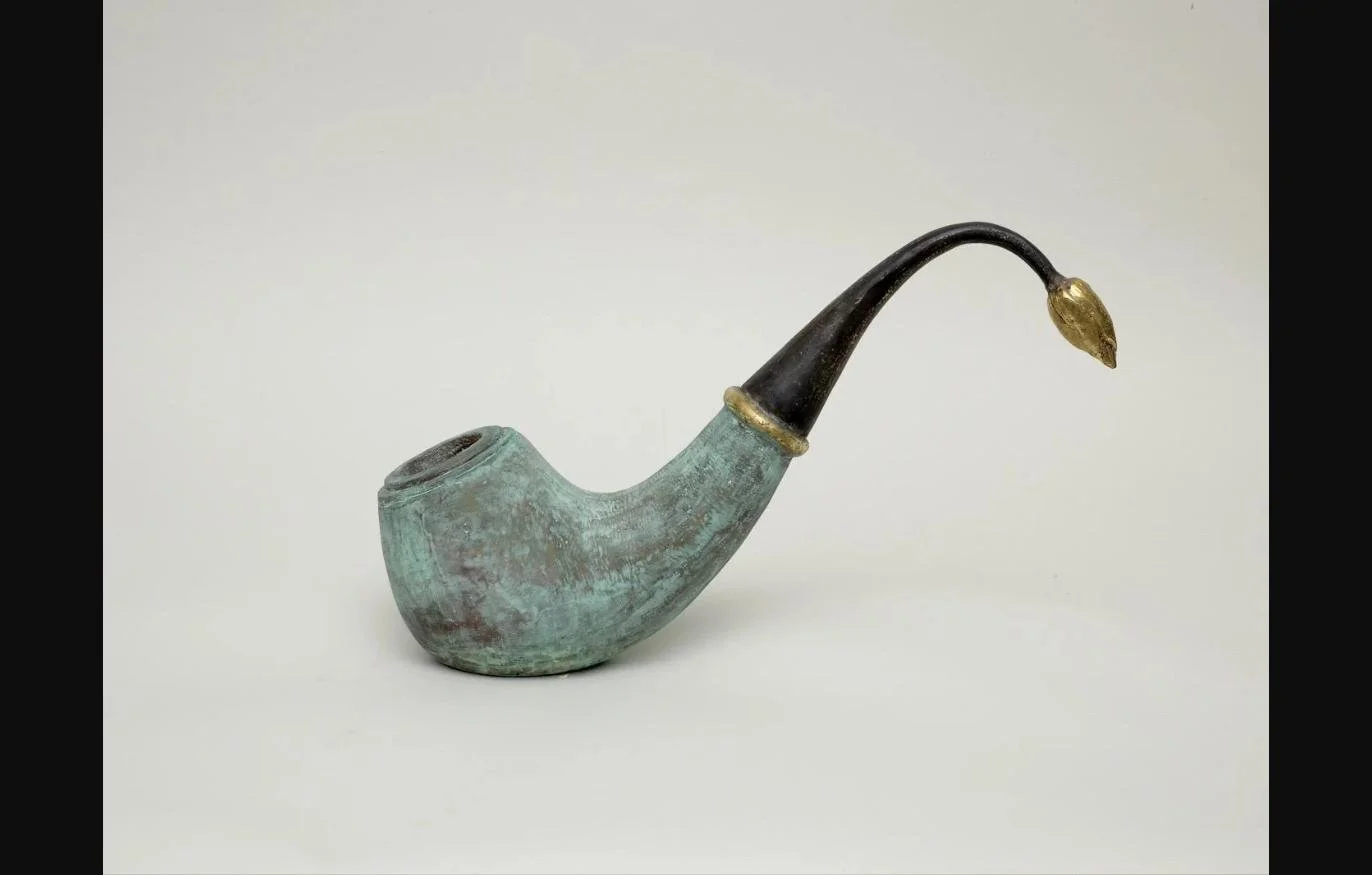 Blooming Ember, 2024 — Brass, 18 x 12 x 4 in.