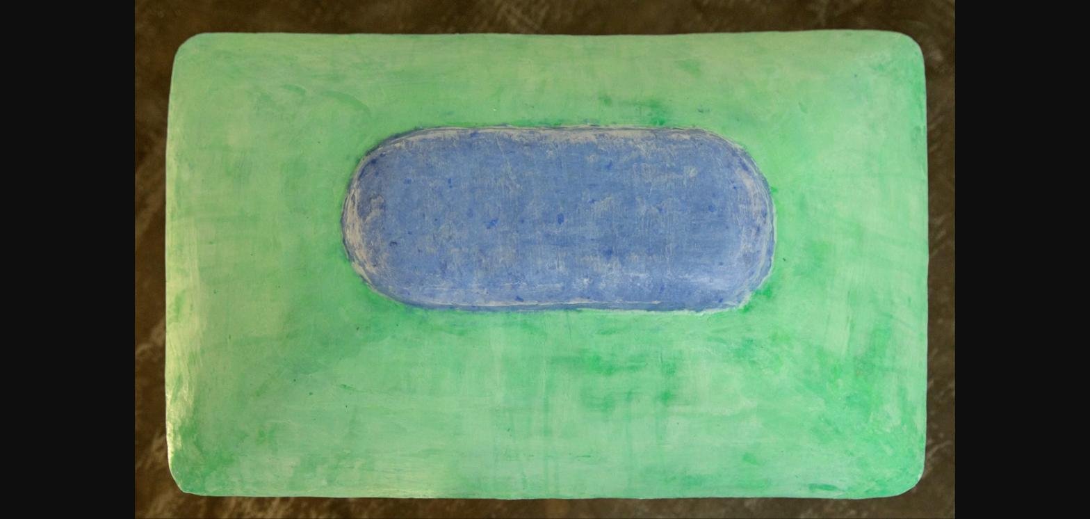 Untitled, 2021 — Soap, 32 x 20 x 10 in.