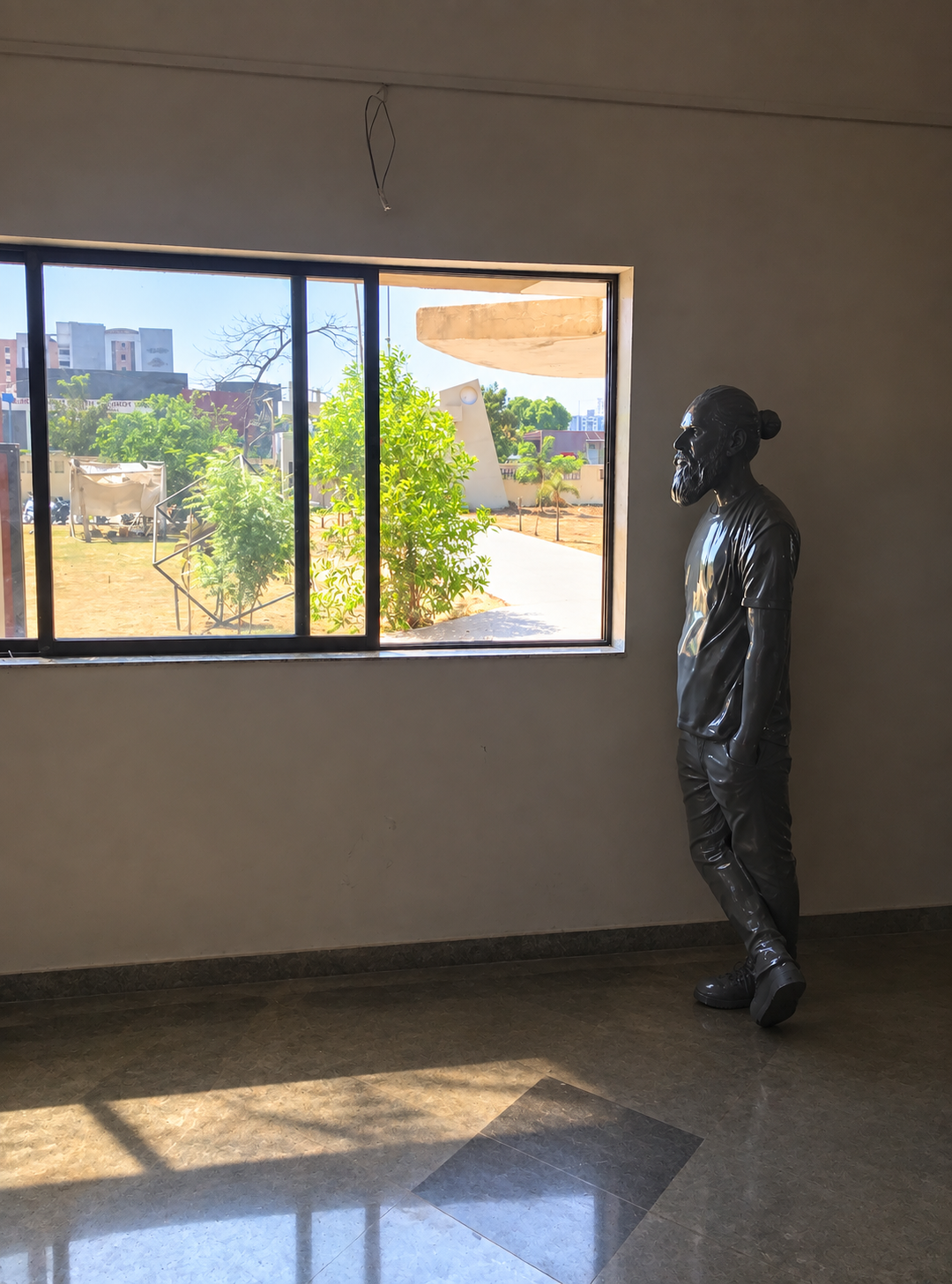 Glossy Statue by Sunlit Window.png