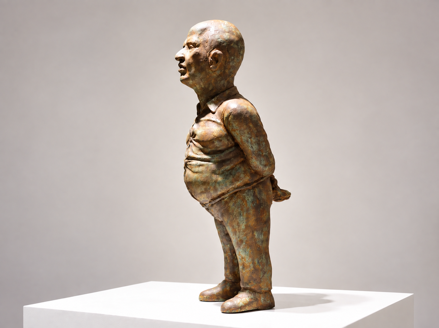Bronze Profile Figure on Pedestal.png