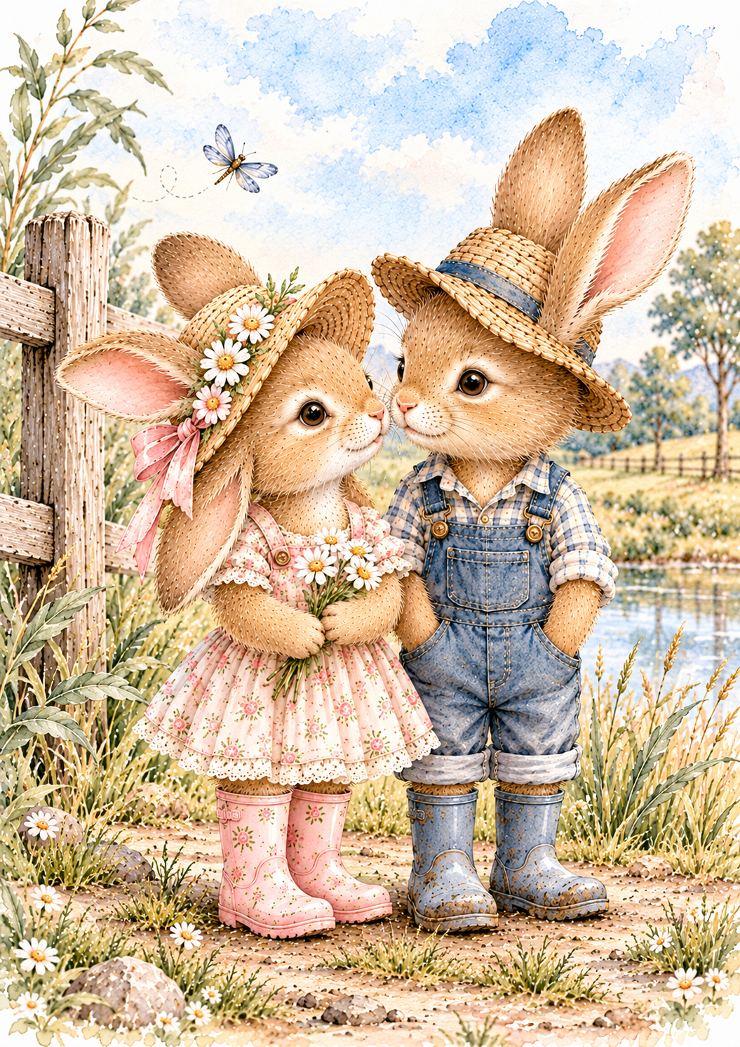 A4 Prints - Playing in Puddles