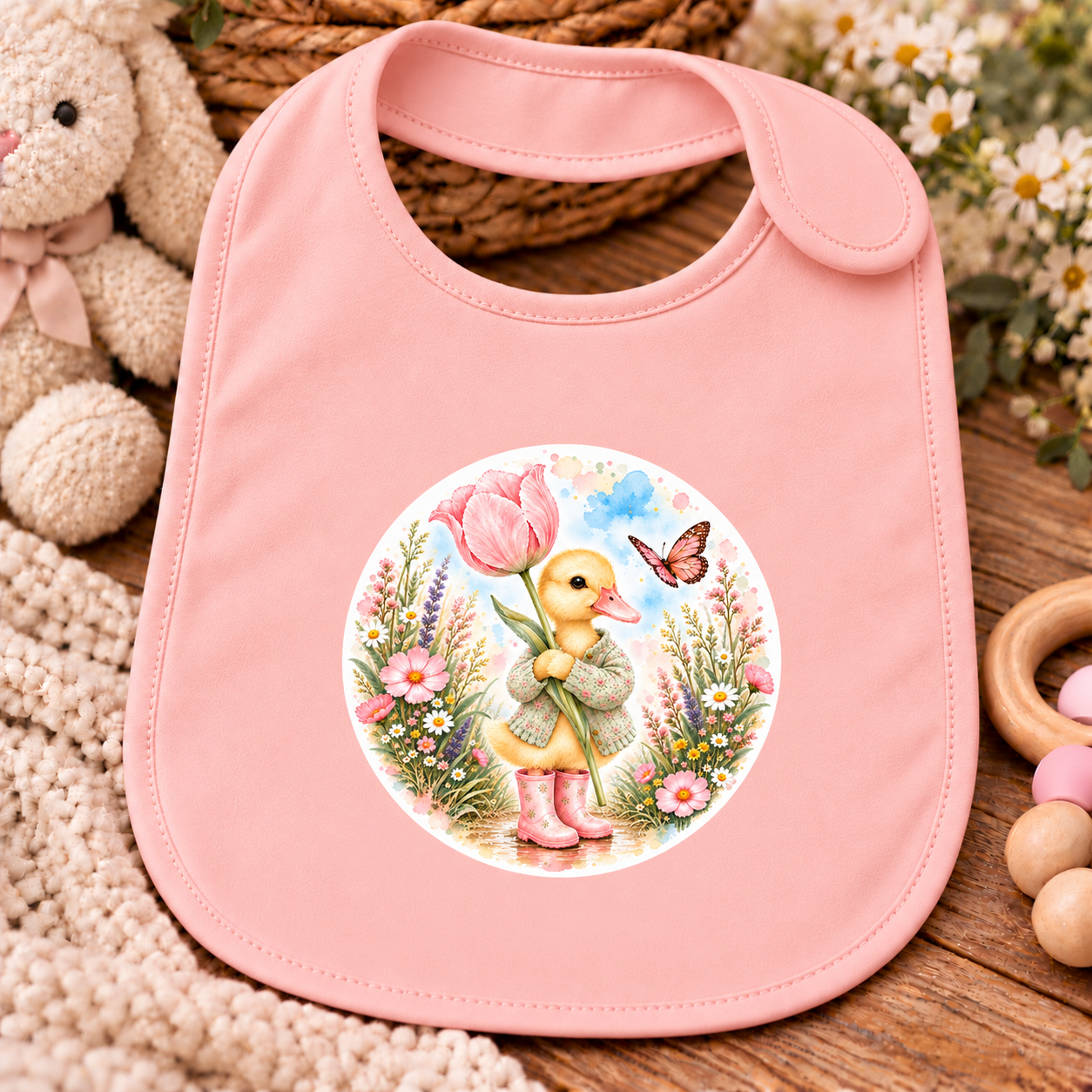 Baby Bibs - Playing in Puddles
