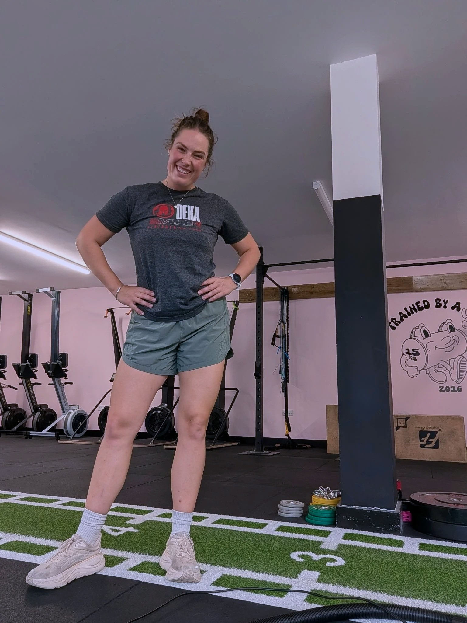 Sophia in the Gym