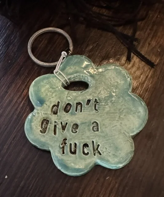 Little Bits of Attitude – Personalised Ceramic Keyrings