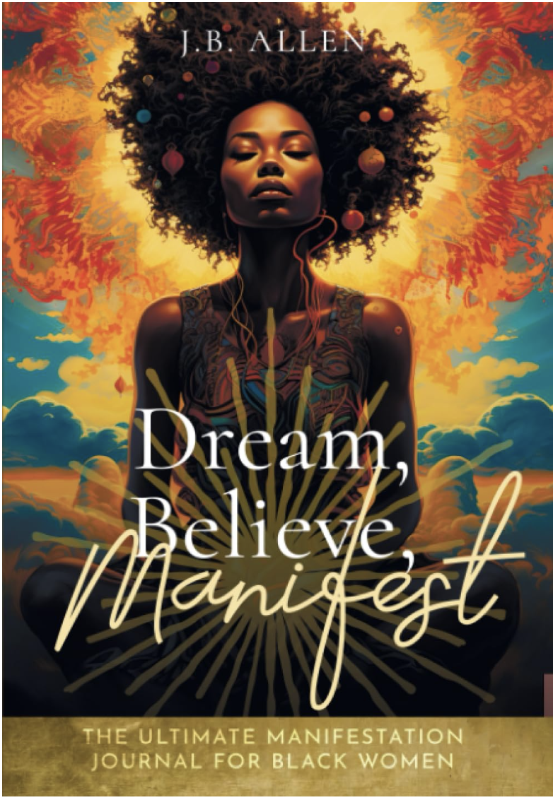 Cover development, Amazon keyword optimization, category research, and launch strategy for a guided manifestation workbook.