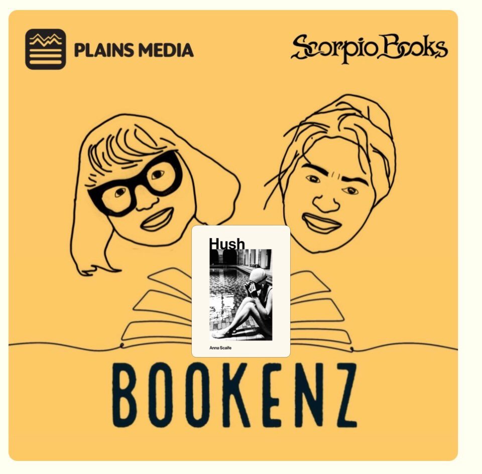 Cool chat with @morrinrout on BOOKENZ about small word counts, leaving things out, and funny old ladies. Stream the latest episode to hear my witterings + @chrisjtse read from and chat about his latest book,  Dance-floor Romance.
