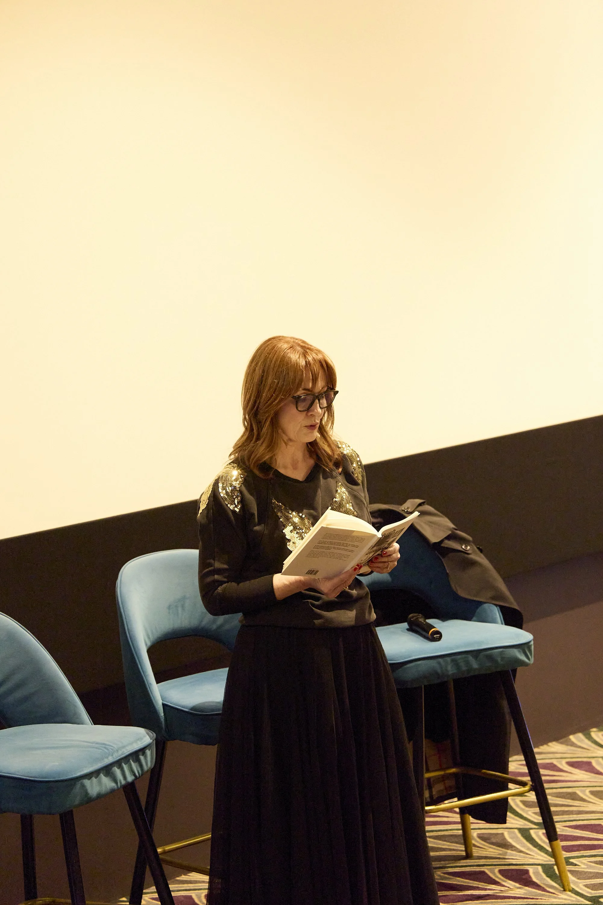 Anna reads from Hush.