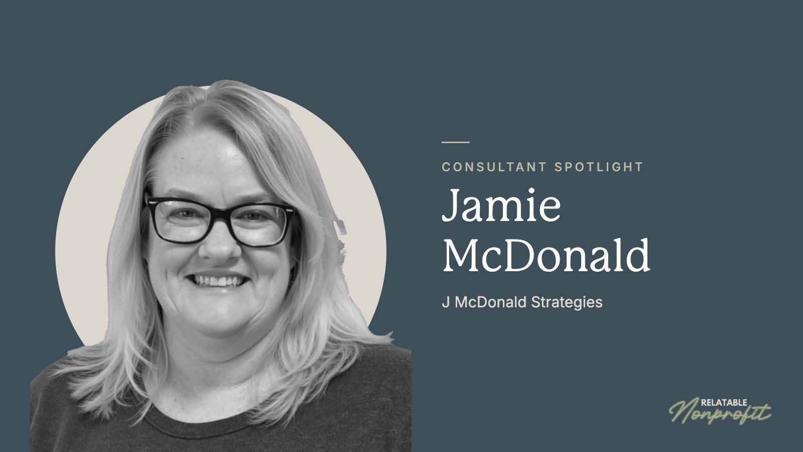 Jamie McDonald, J McDonald Strategies