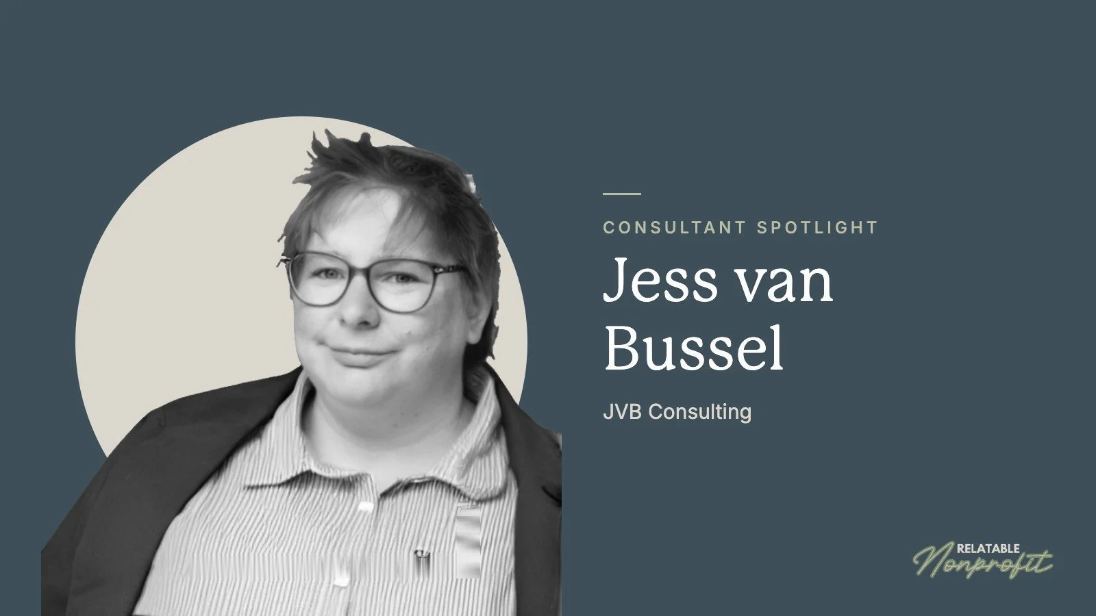 Jess van Bussel, JVB Consulting