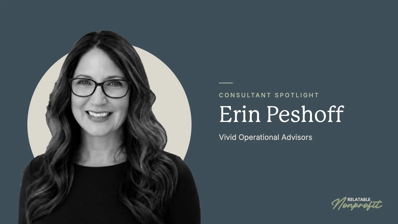 Erin Peshoff, Vivid Operational Advisors