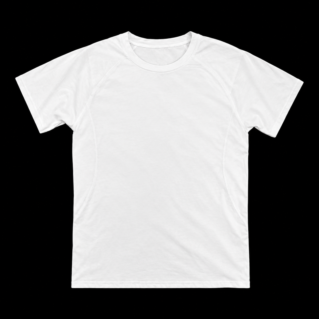 TDP's logo tag compression shirt: in white