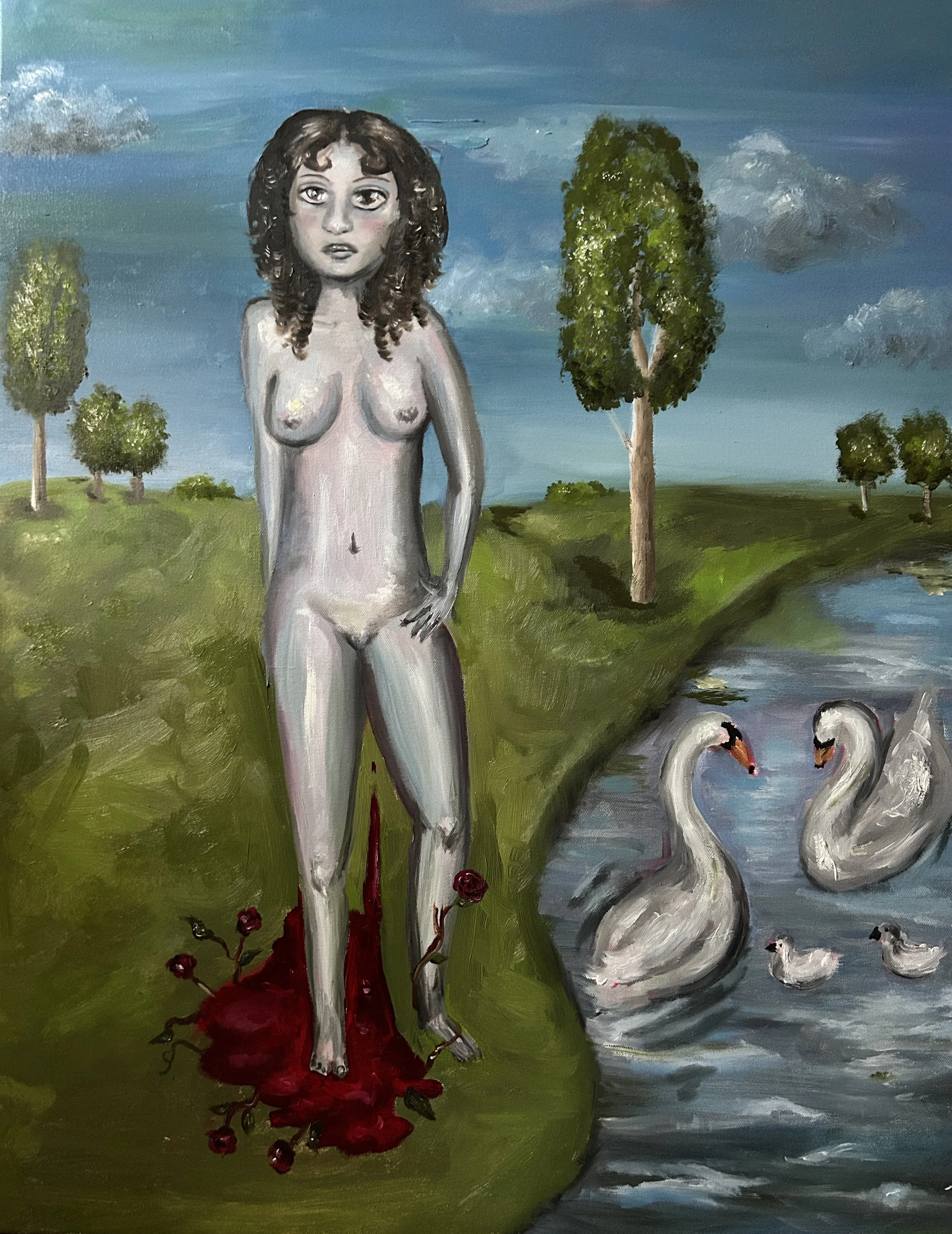 24" by 30" Original Oil Painting