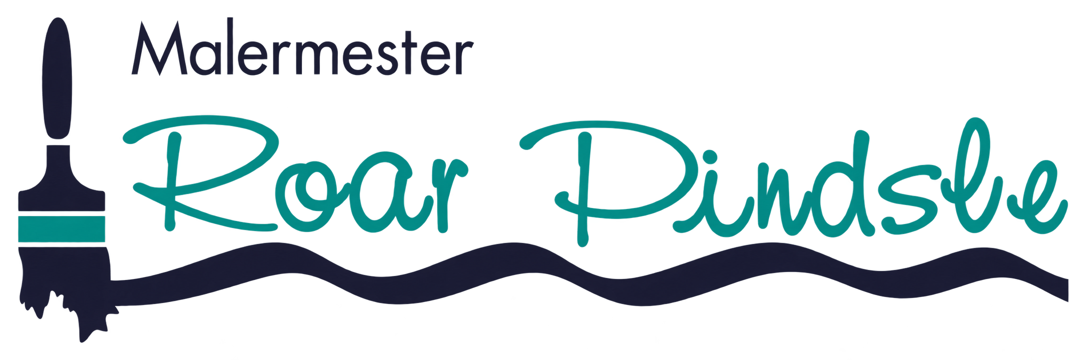 Malermester Roar Pindsle logo.