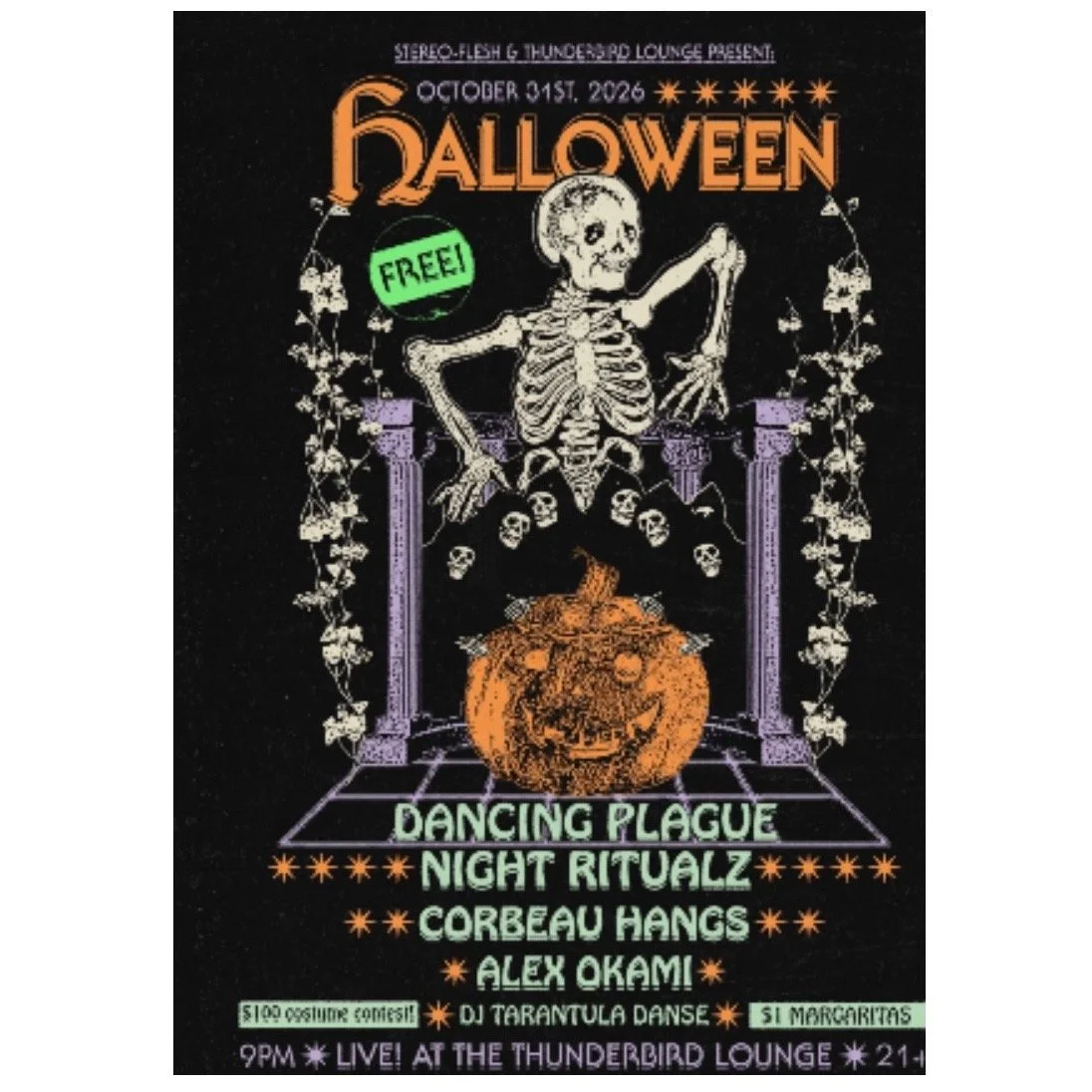 5th Annual Choloween Party Feat. Dancing Plague &amp; Night Ritualz