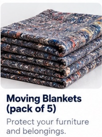 Moving Blankets (Pack of 5)