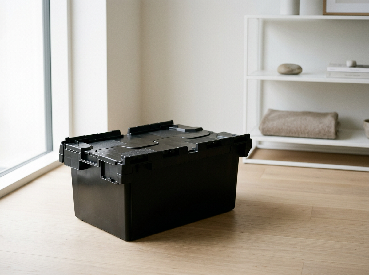 80 Litre Crate/Box with Lid per week (Min 10)