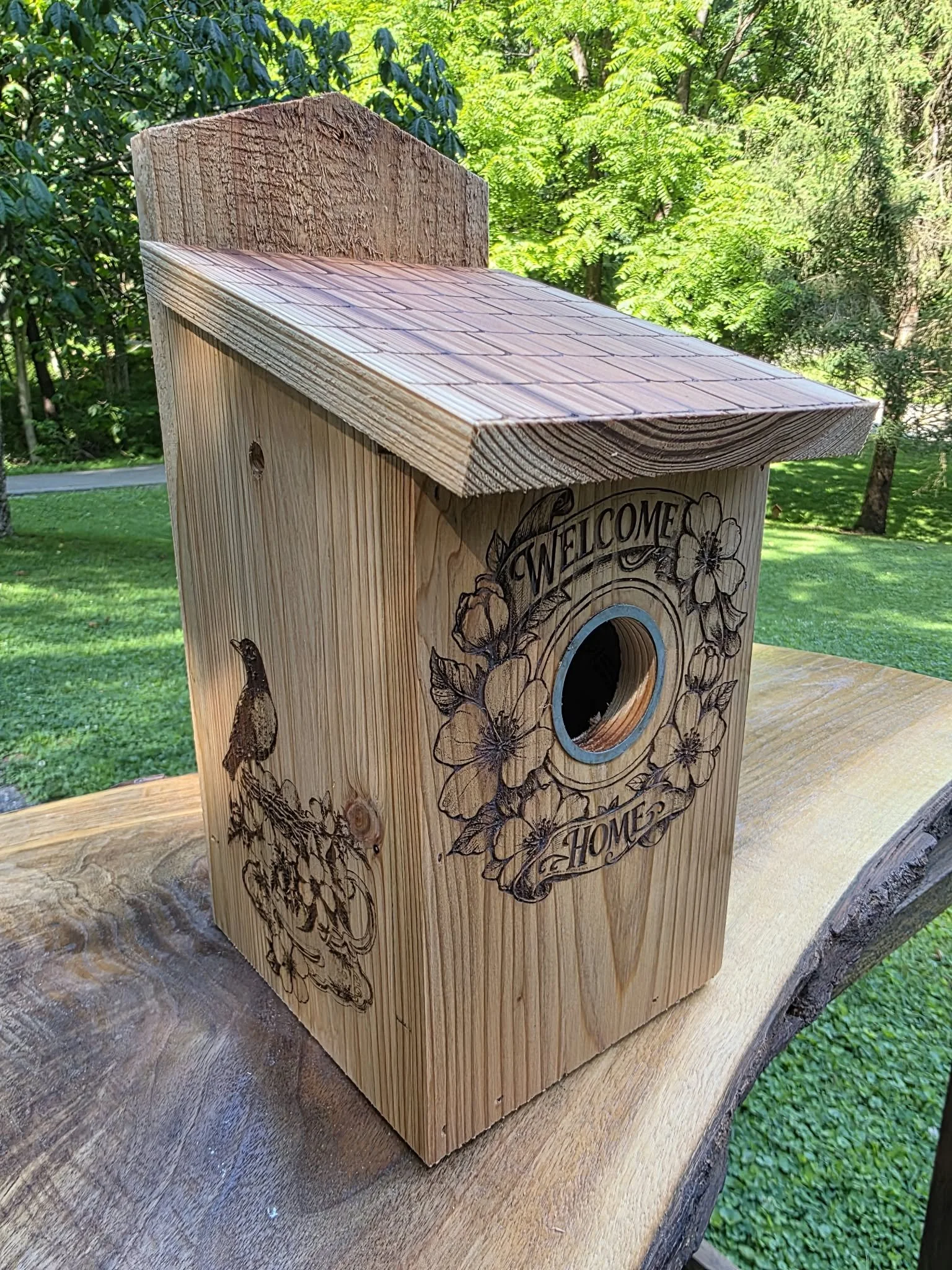 Birdhouse - Welcome Home Teacup