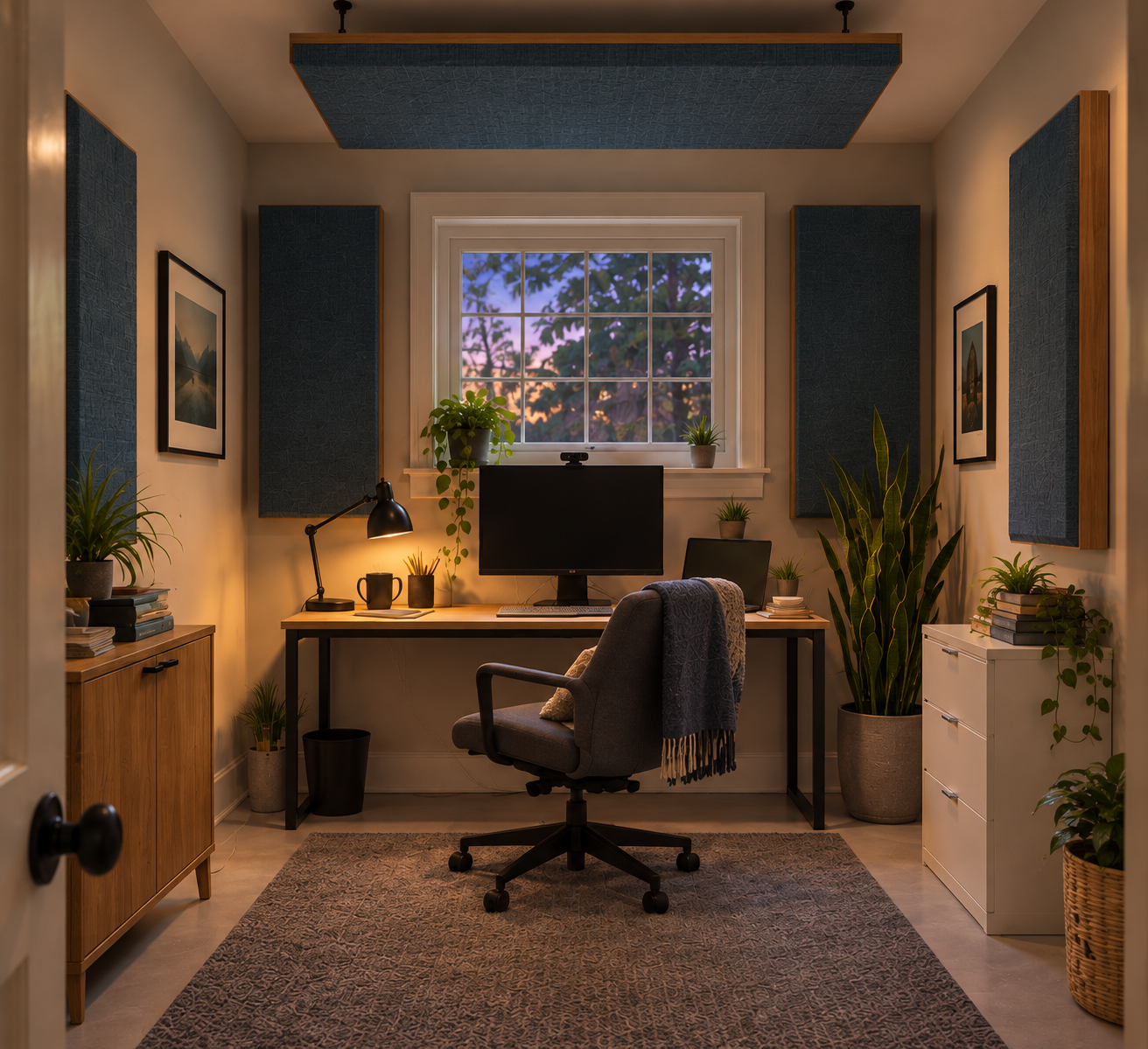 Work-from-Home Spaces and Multi-Purpose Work-Play Rooms
