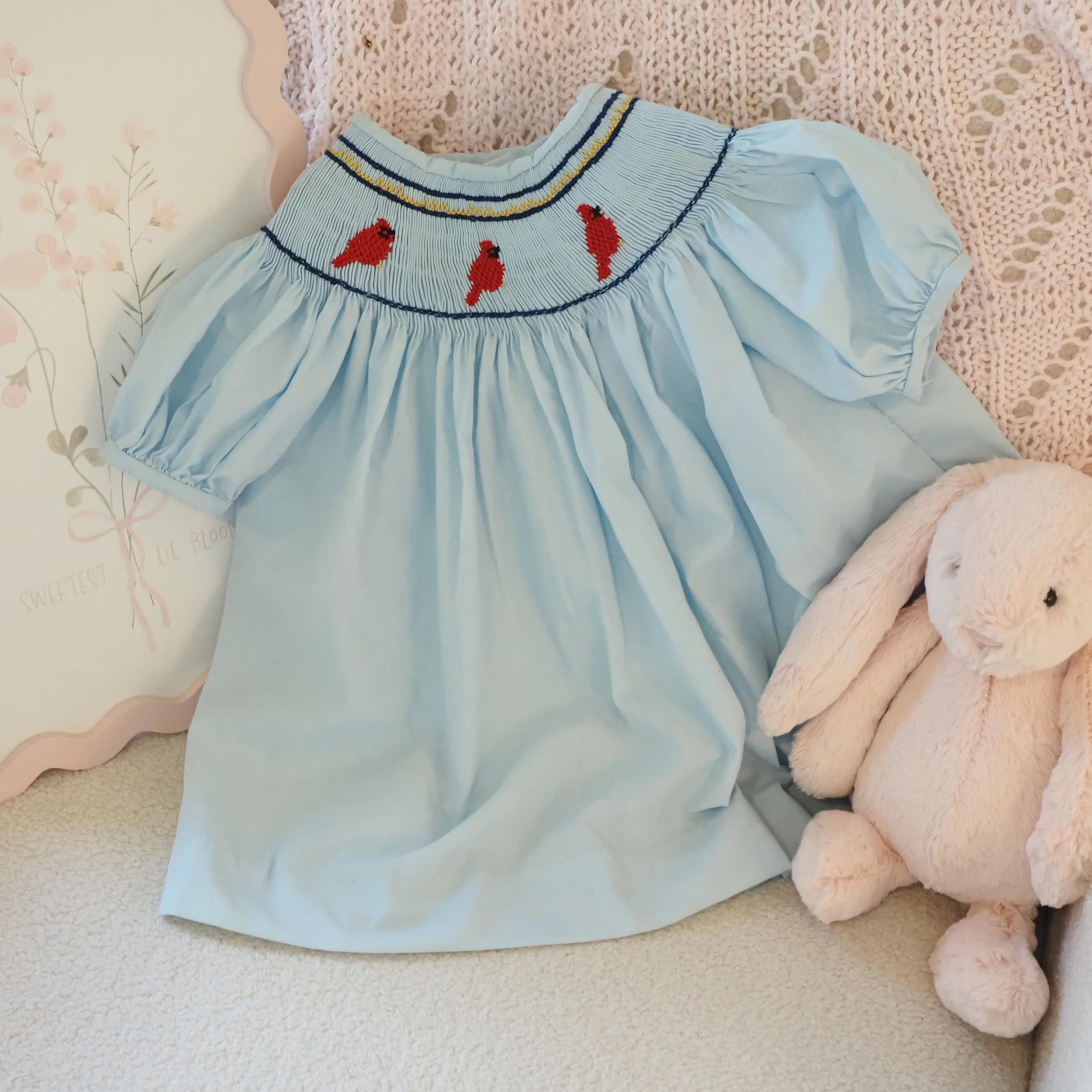 Light Blue Cardinal Dress