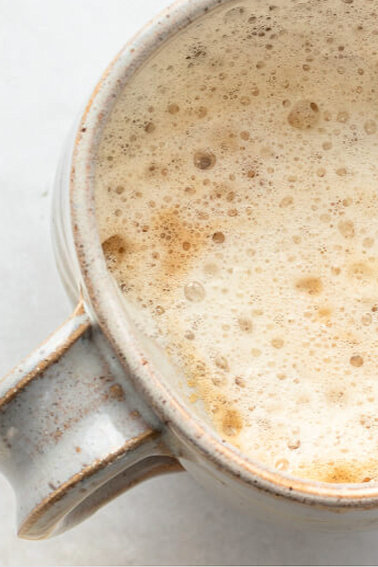 Salted Caramel Protein latte