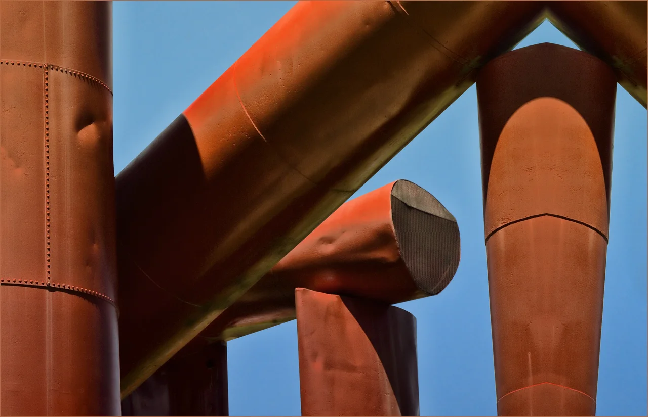 "Orange Pipes #2"