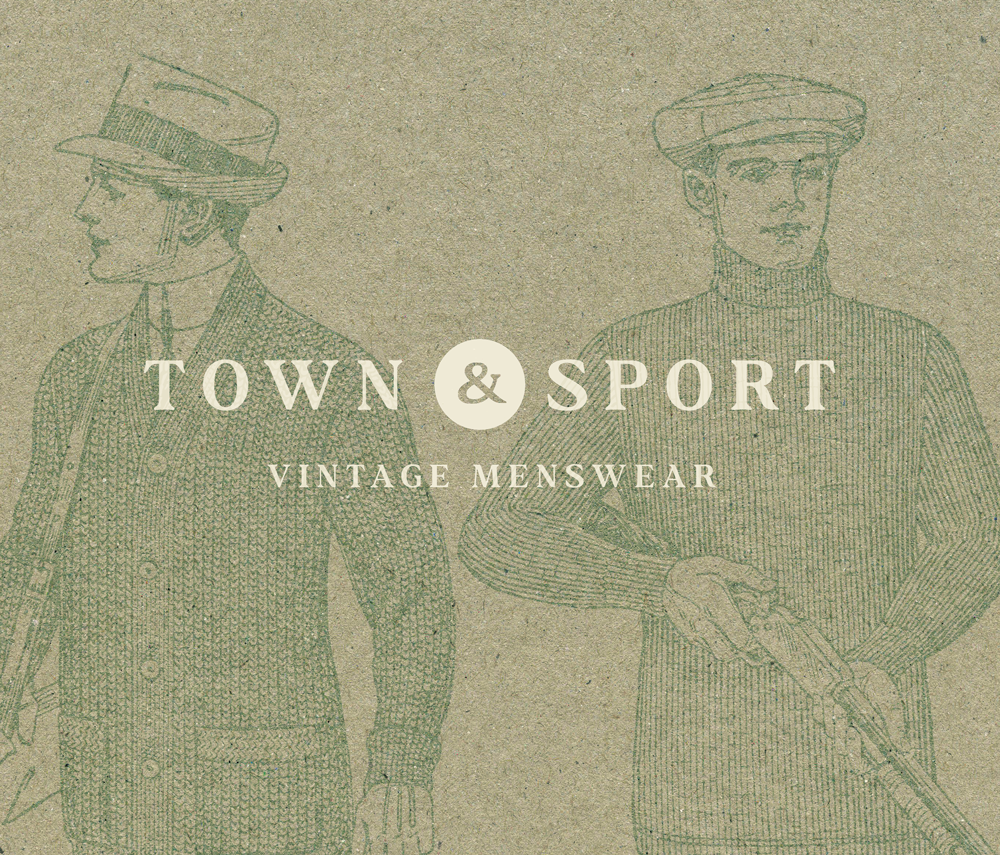 Town & Sport Vintage Menswear logo