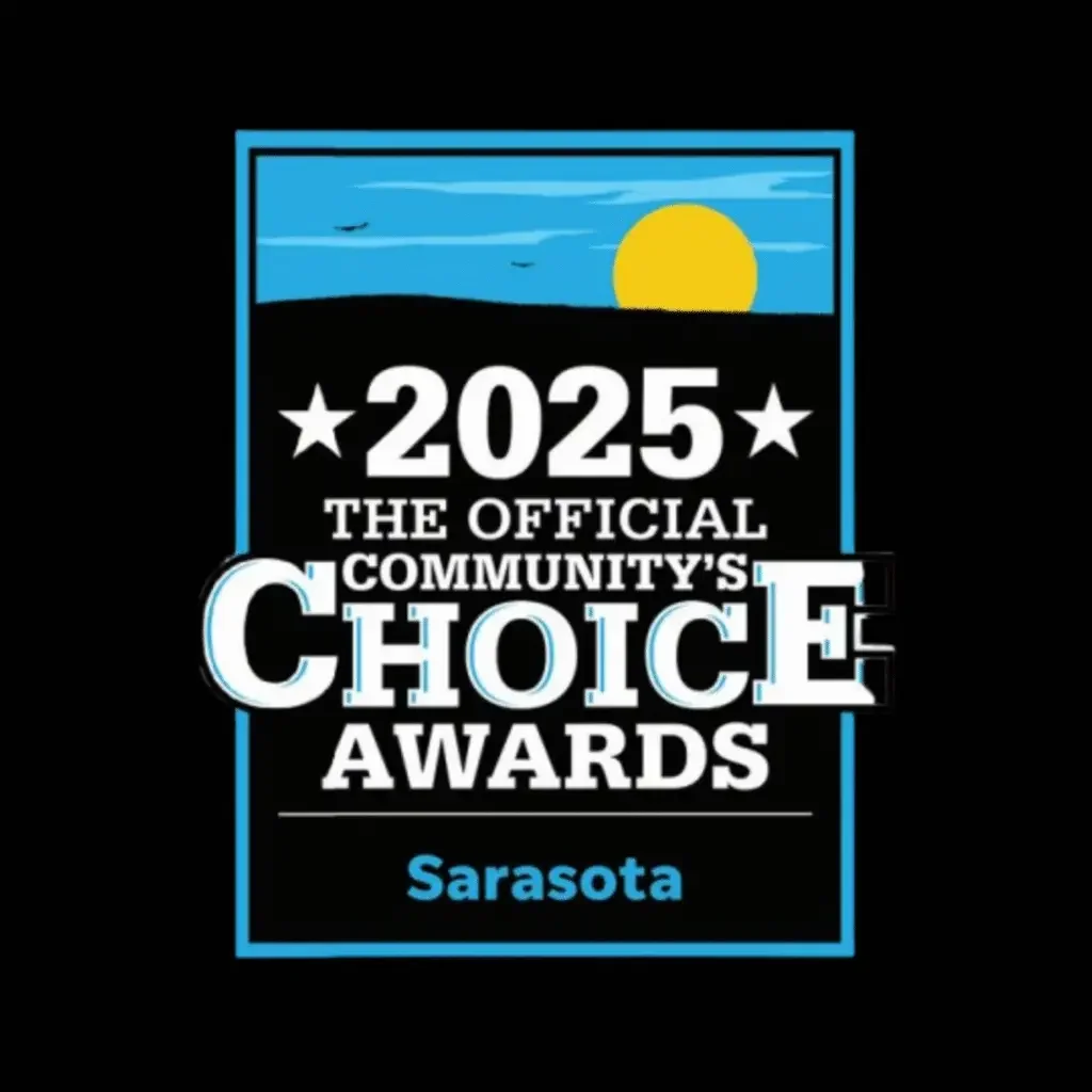 2025 Sarasota Herald-Tribune Readers' Choice Winner Badge