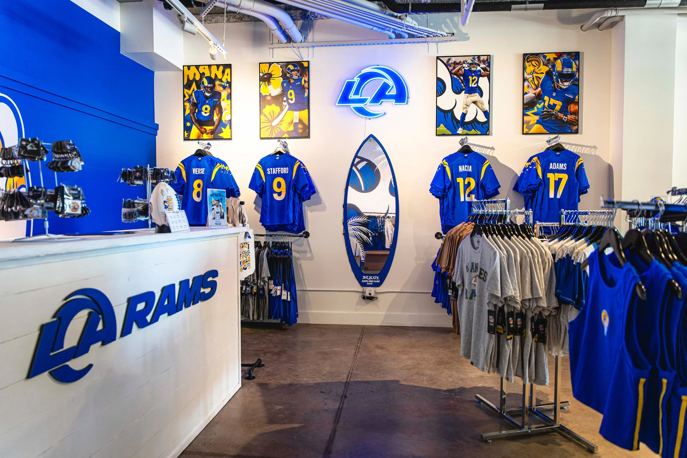 La Rams x Maui Pop Up