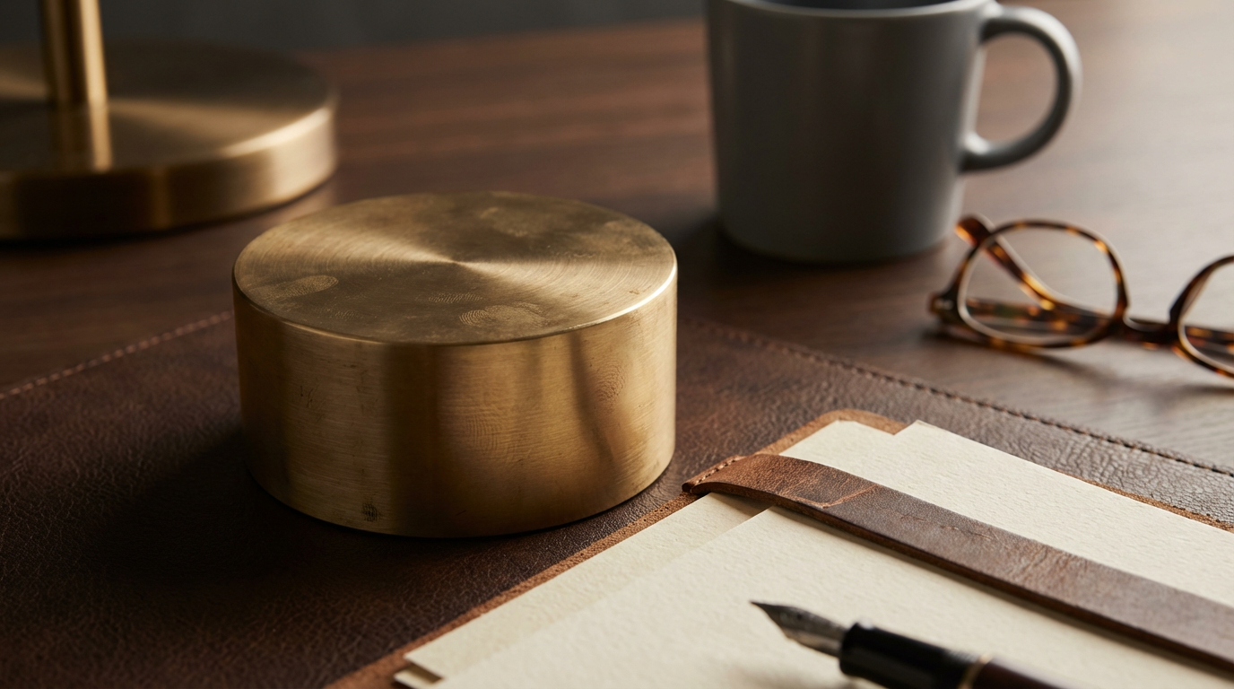 Brass Paperweight