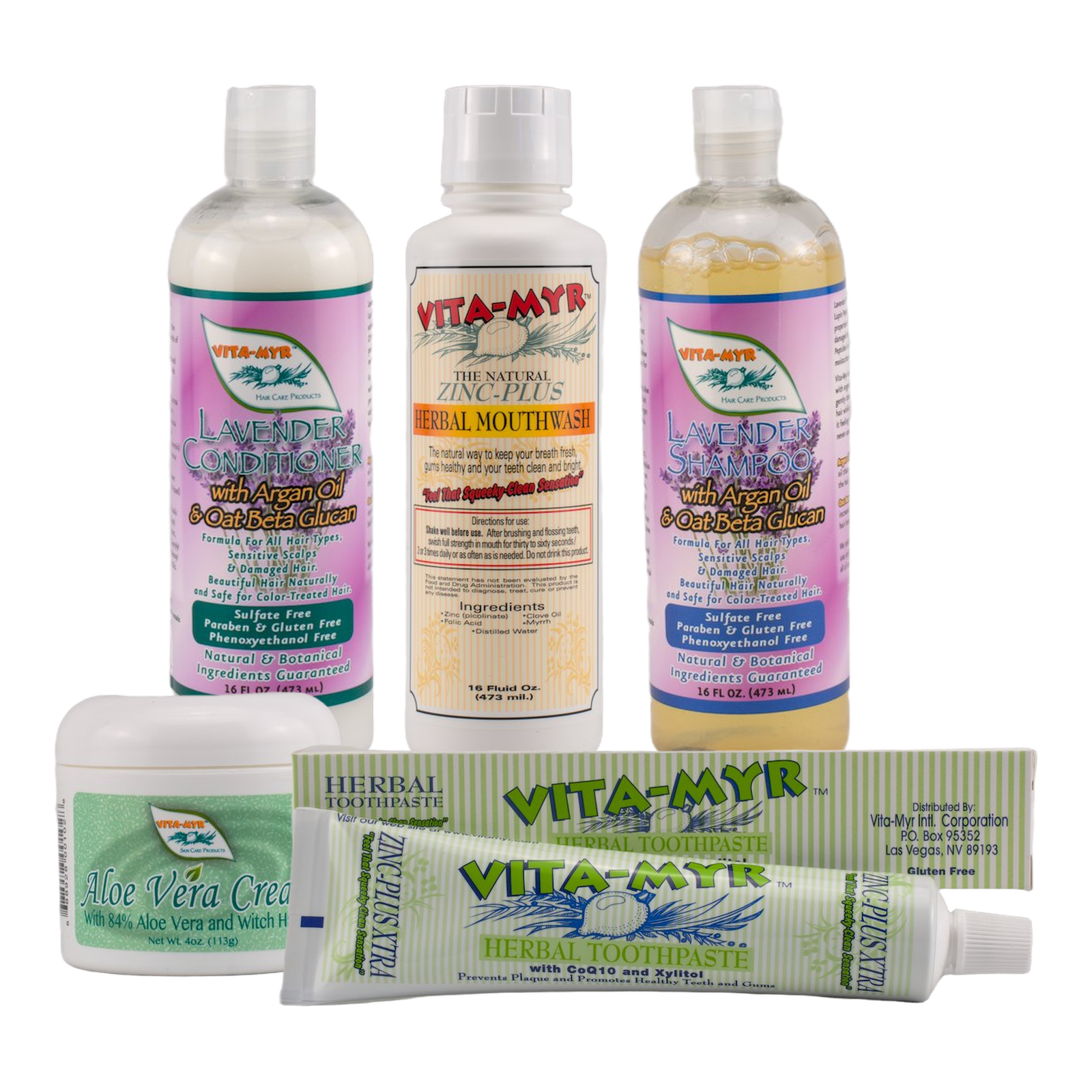 Vita-Myr Lavender & Aloe All-in-One Care Set