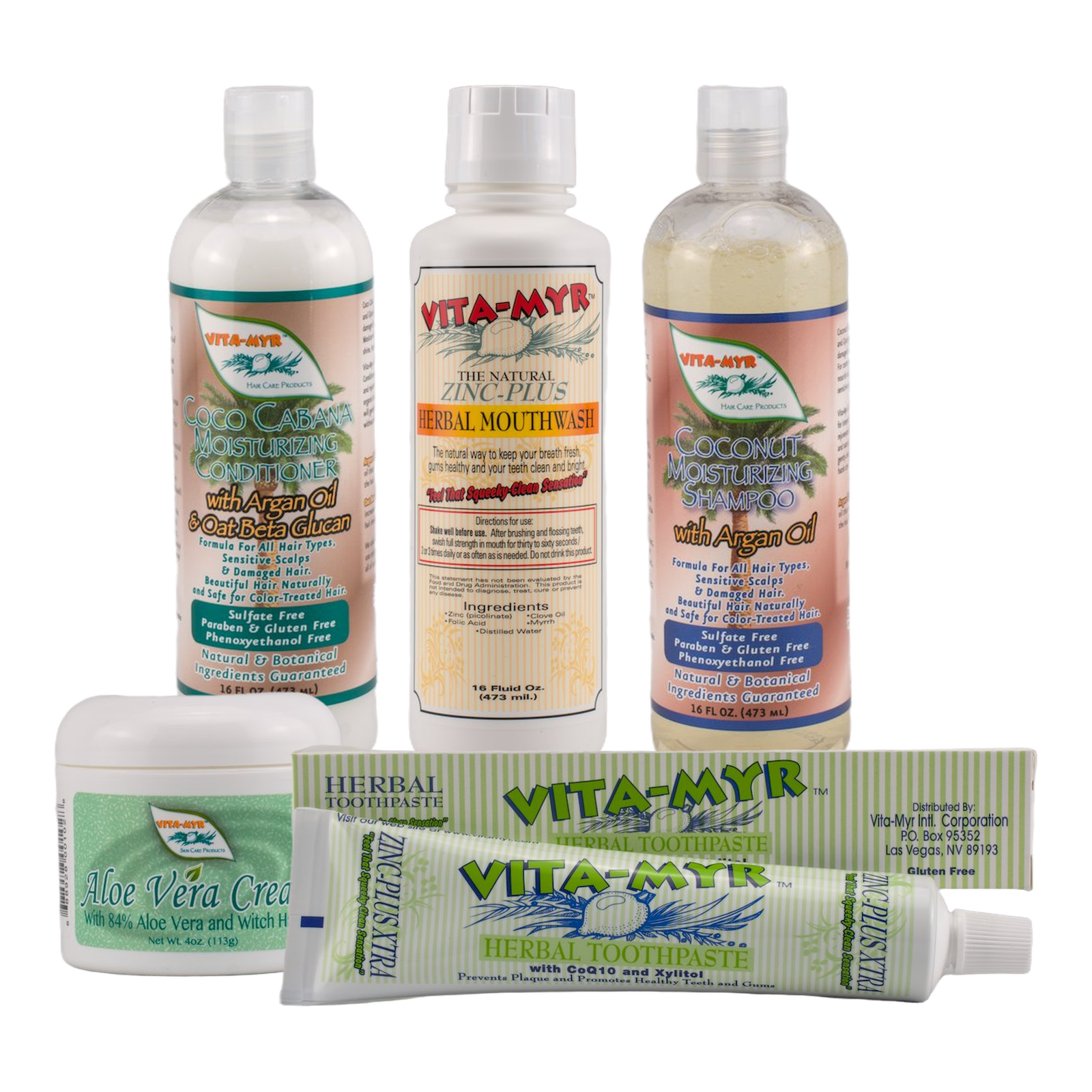 Vita-Myr Coconut & Aloe All-in-One Care Set