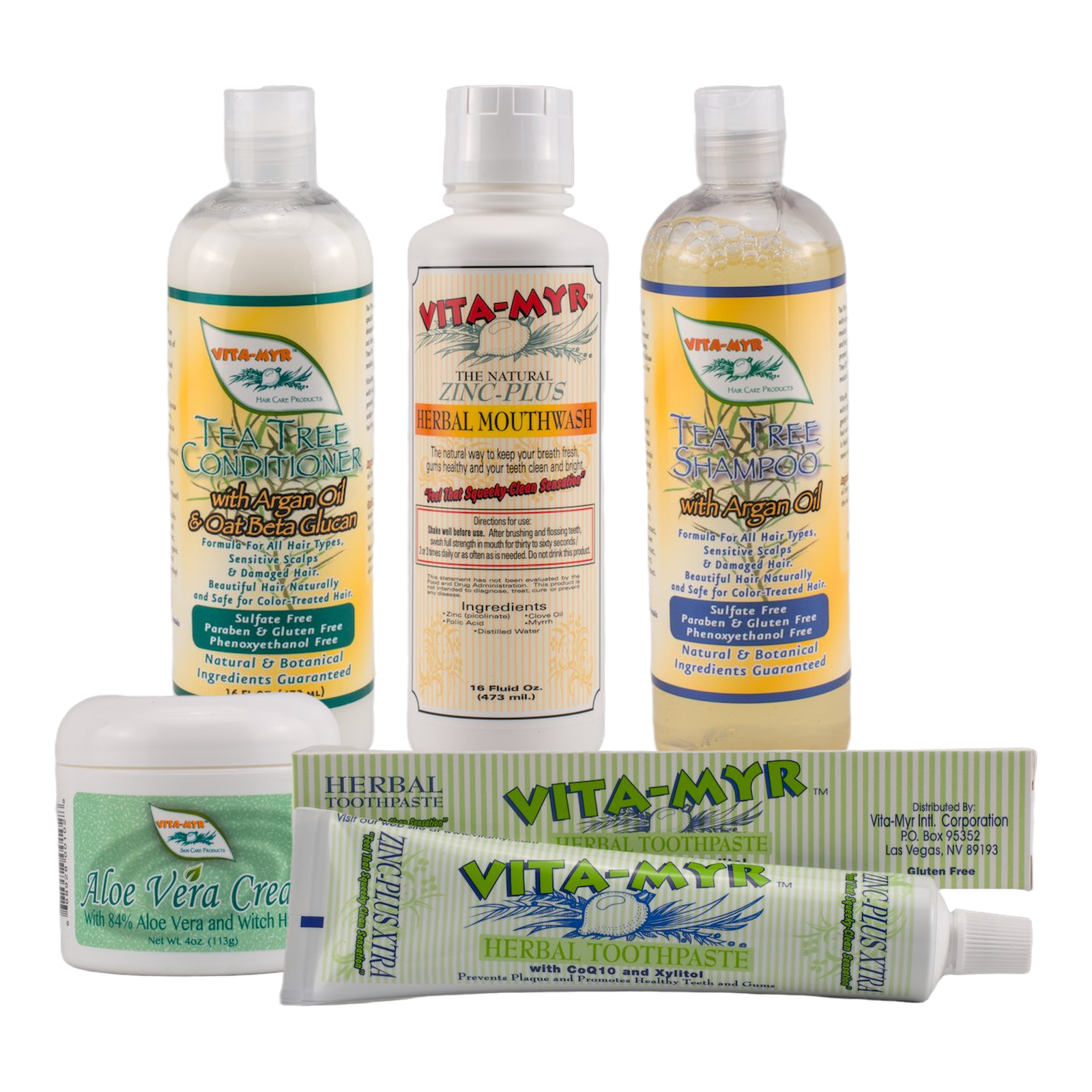 Vita-Myr Tea Tree & Aloe All-in-One Care Set