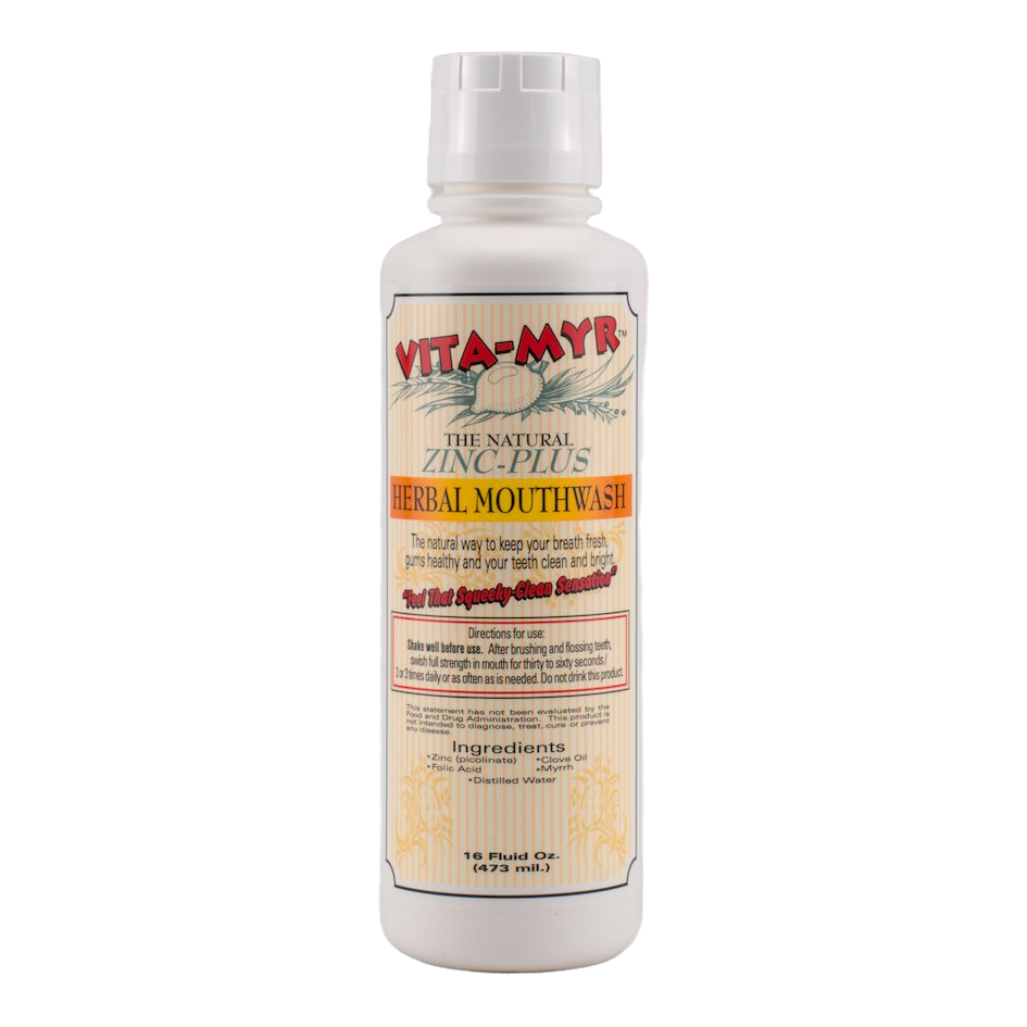 Vita-Myr Herbal Mouthwash – 16 oz