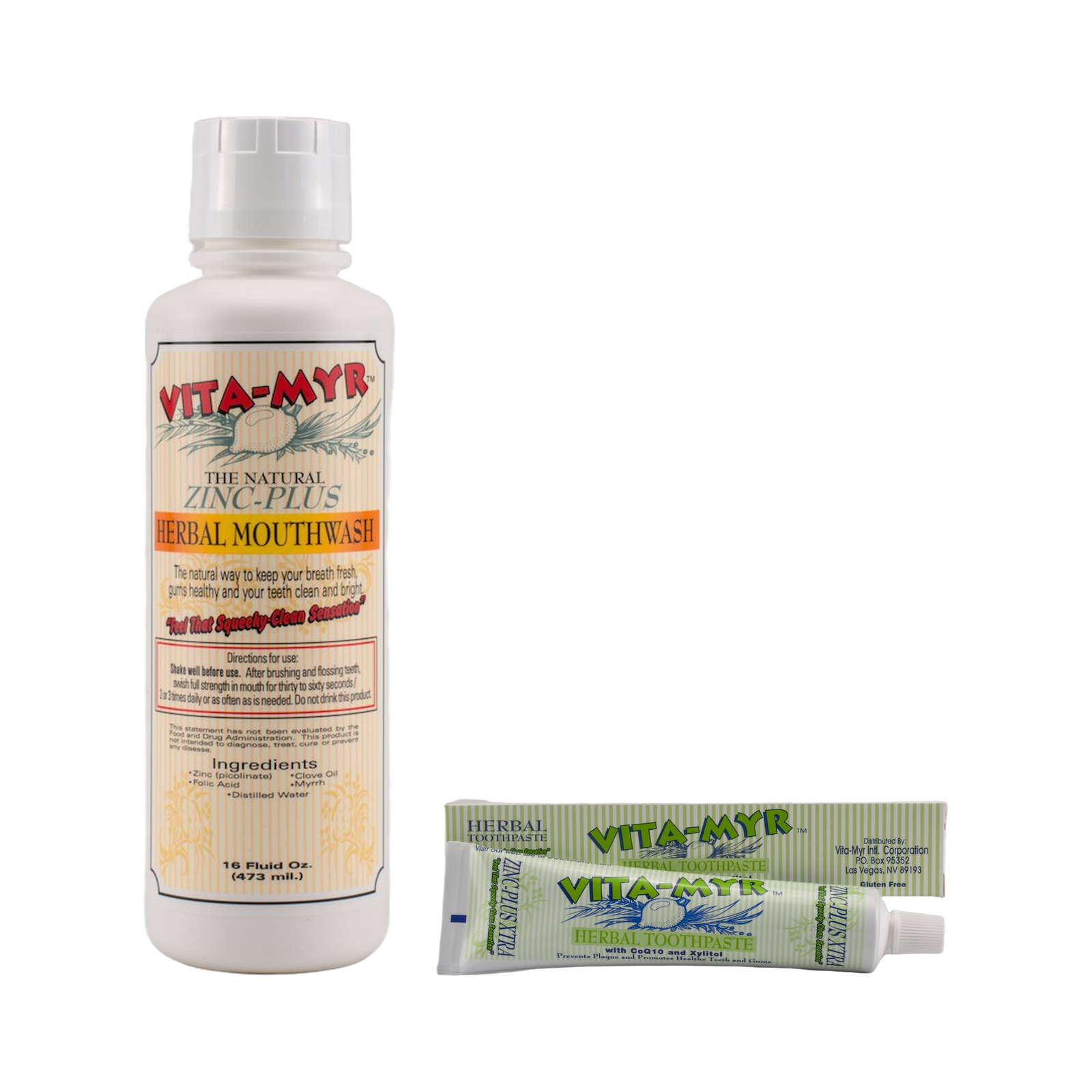 Vita-Myr XTRA Toothpaste & Mouthwash – Value Pack